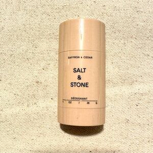 Salt & Stone | Deodorant | Saffron & Cedar Mini Deodorant